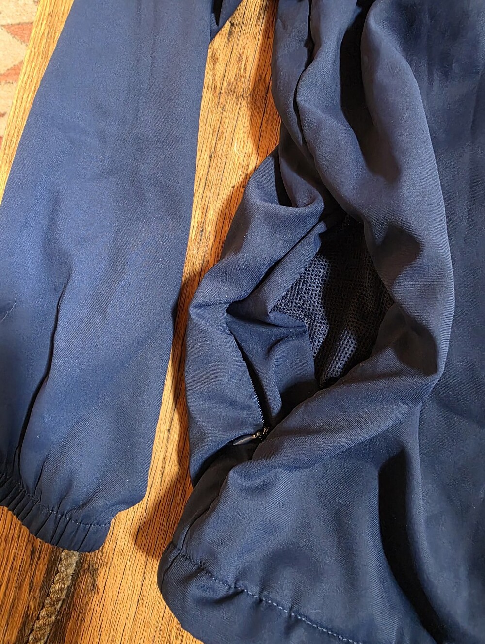 St. Louis Cardinals Navy Windbreaker Jacket Adult Womens XL - Picture 3 of 14